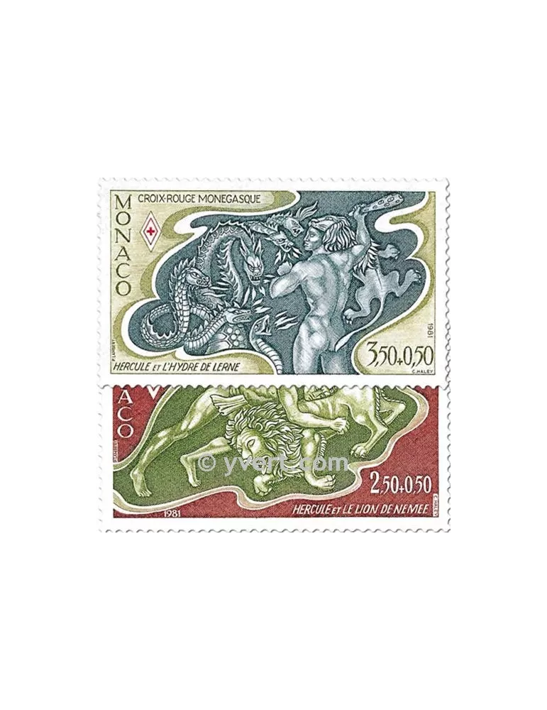 n° 1288/1289 - Timbre Monaco Poste