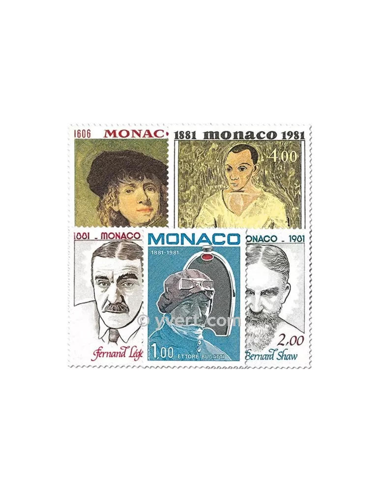n° 1290/1294 - Timbre Monaco Poste