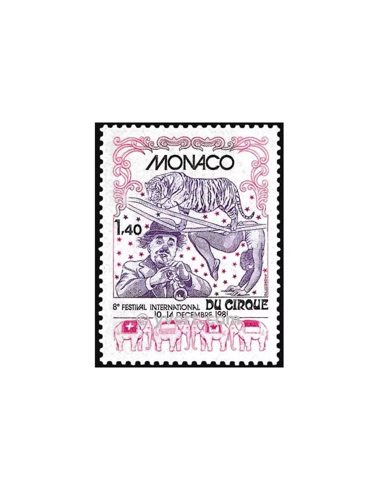 n° 1298 - Timbre Monaco Poste