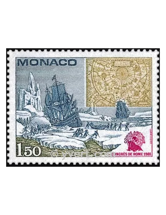 n° 1301 - Timbre Monaco Poste