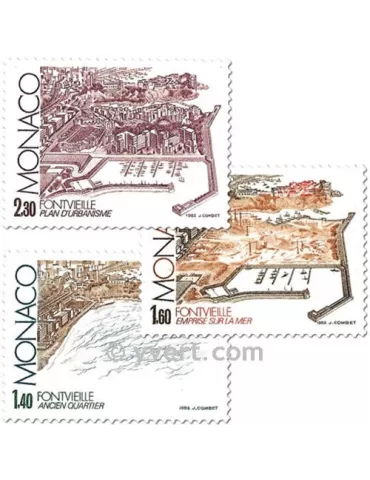 n° 1324/1326 - Timbre Monaco Poste