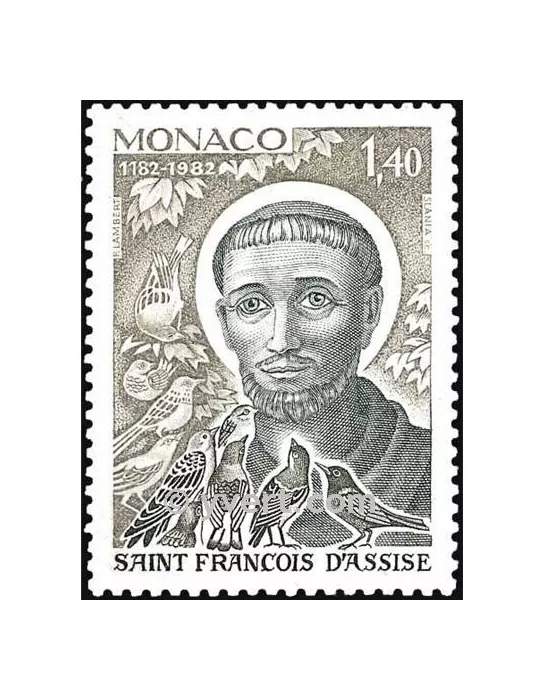 n° 1332 - Timbre Monaco Poste