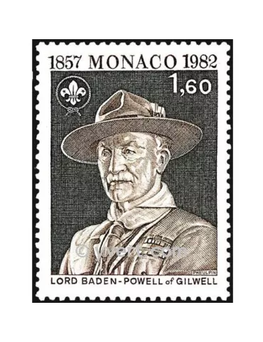 n° 1334 - Timbre Monaco Poste