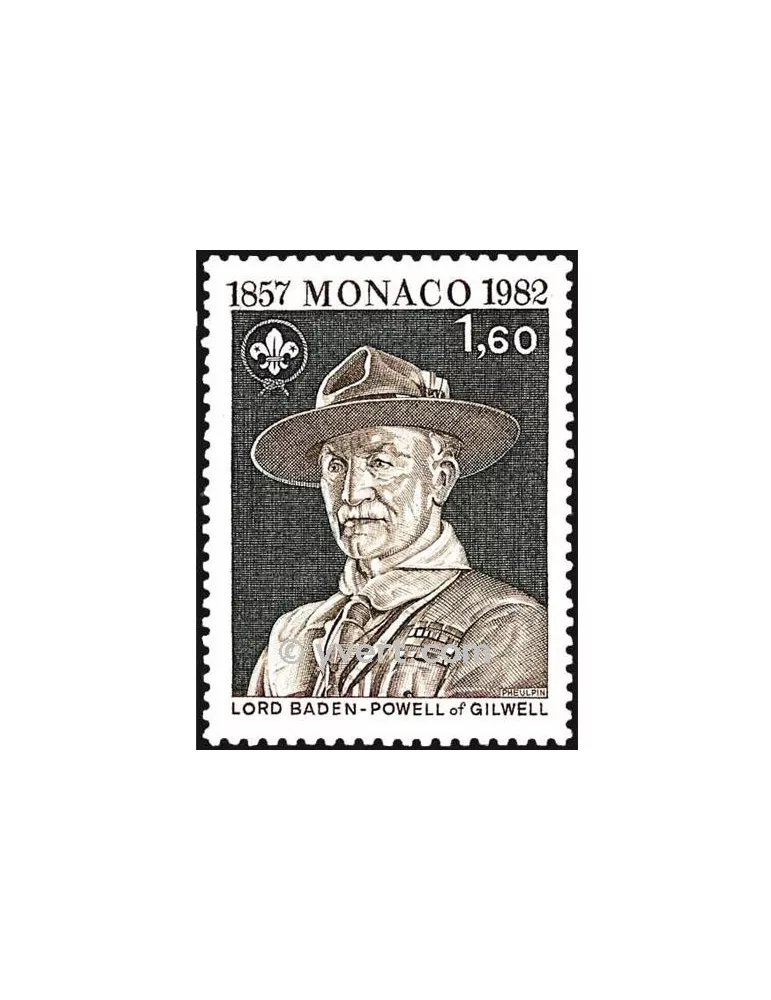 n° 1334 - Timbre Monaco Poste