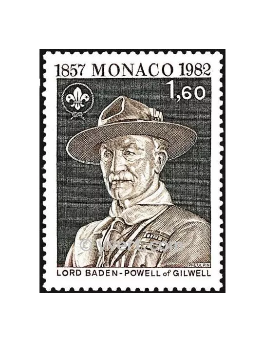n° 1334 - Timbre Monaco Poste