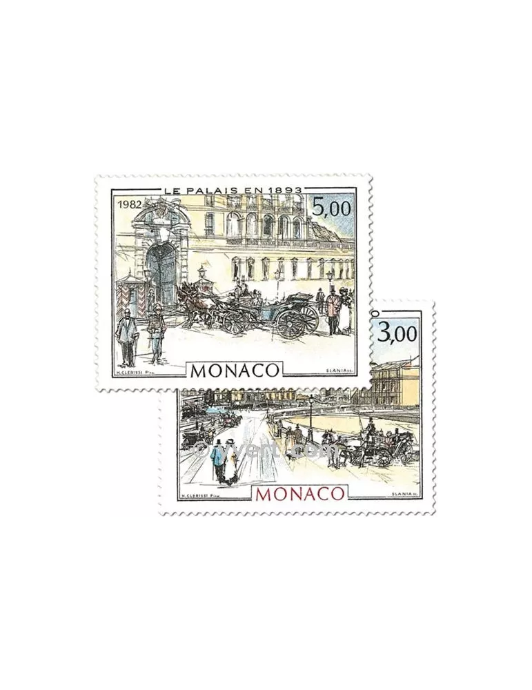 n° 1340/1341 - Timbre Monaco Poste