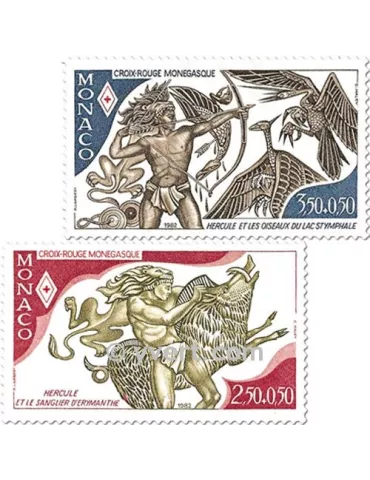 n° 1342/1343 - Timbre Monaco Poste