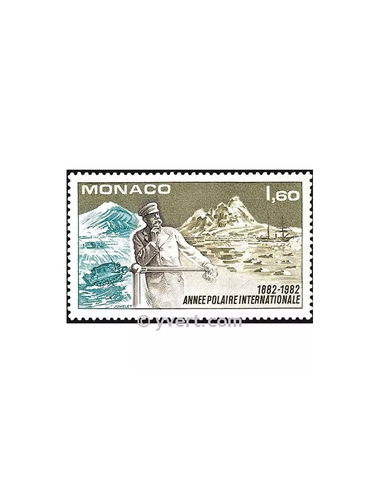 n° 1355 - Timbre Monaco Poste
