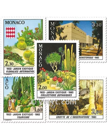n° 1360/1364 - Timbre Monaco Poste
