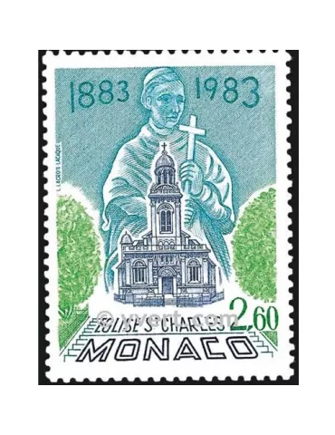 n° 1368 - Timbre Monaco Poste