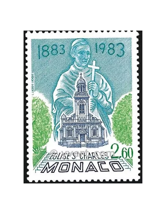 n° 1368 - Timbre Monaco Poste
