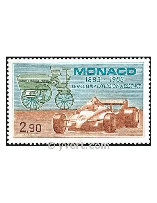n° 1371 - Timbre Monaco Poste