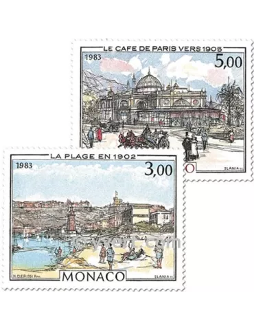n° 1385/1386 - Timbre Monaco Poste