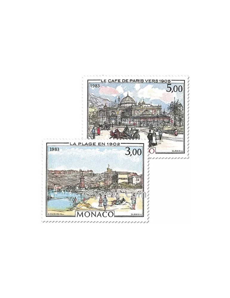 n° 1385/1386 - Timbre Monaco Poste