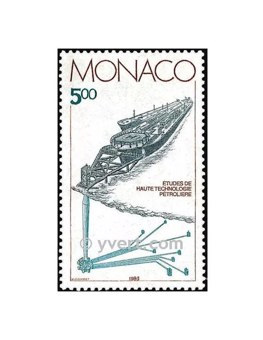 n° 1403 - Timbre Monaco Poste