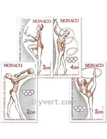 n° 1412/1415 (BF 27)- Timbre Monaco Poste