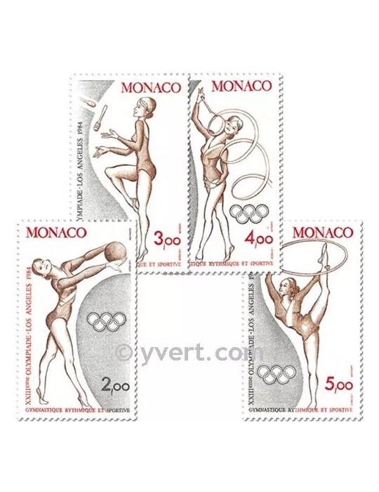 n° 1412/1415 (BF 27)- Timbre Monaco Poste