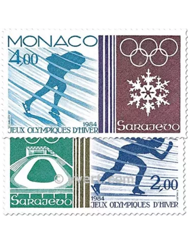 n° 1416/1417 - Timbre Monaco Poste