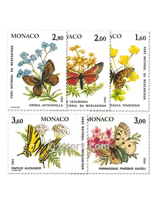 n° 1420/1424 - Timbre Monaco Poste