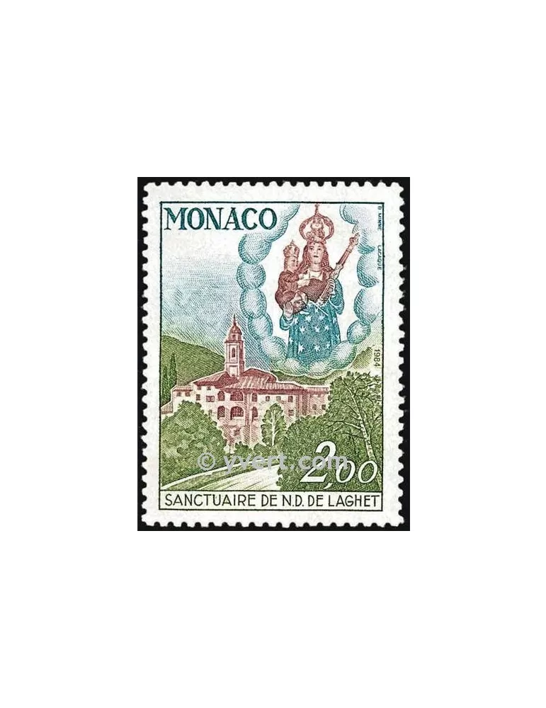 n° 1426 - Timbre Monaco Poste