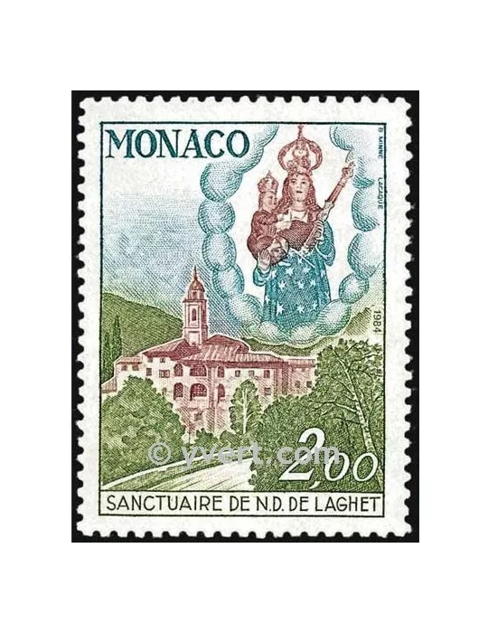 n° 1426 - Timbre Monaco Poste