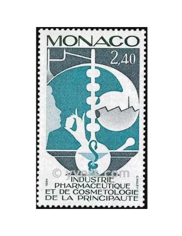 n° 1450 - Timbre Monaco Poste
