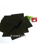 Pochettes simple soudure - Lxh:185x95mm (Fond noir)