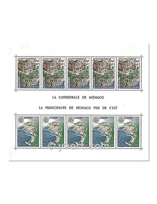 n° 14 - Timbre Monaco Bloc et feuillets