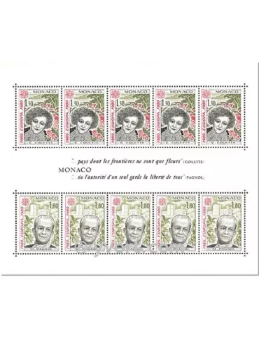 n° 18 - Timbre Monaco Bloc et feuillets