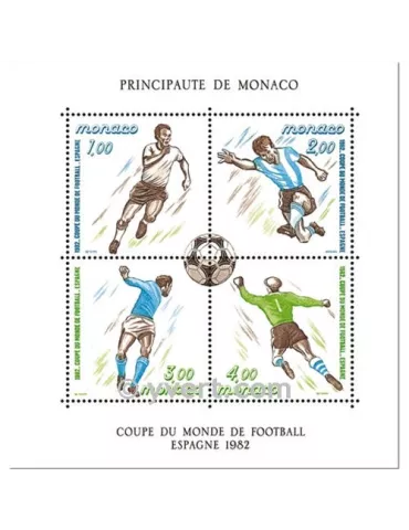 n° 21 - Timbre Monaco Bloc et feuillets