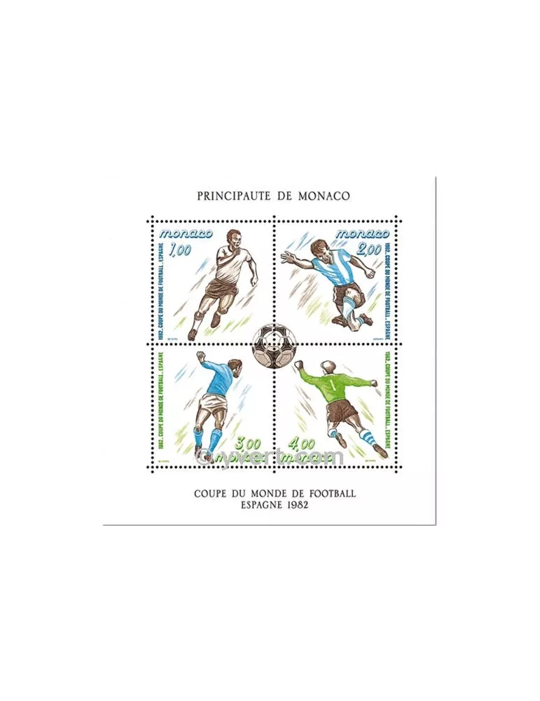 n° 21 - Timbre Monaco Bloc et feuillets