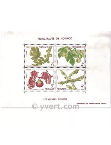 n° 26 - Timbre Monaco Bloc et feuillets
