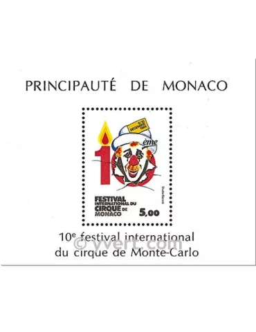 n° 29 - Timbre Monaco Bloc et feuillets