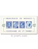 n° 33a - Timbre Monaco Bloc et feuillets
