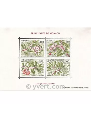 n° 36 - Timbre Monaco Bloc et feuillets