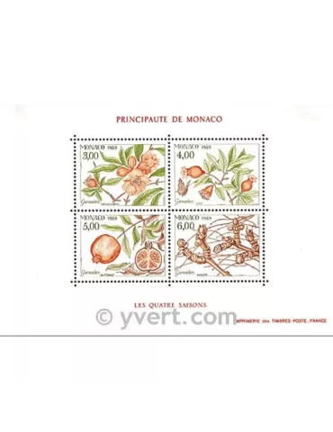 n° 44 - Timbre Monaco Bloc et feuillets