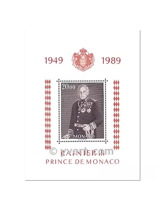 n° 45 - Timbre Monaco Bloc et feuillets