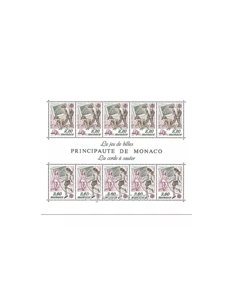 n° 46 - Timbre Monaco Bloc et feuillets