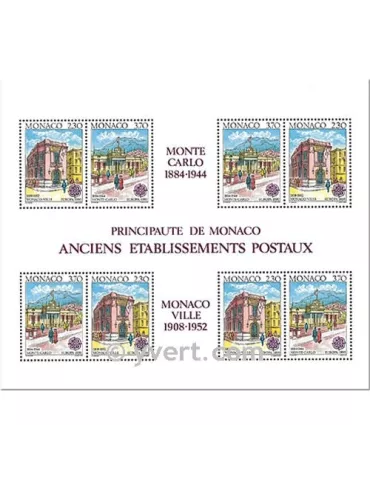 n° 49 - Timbre Monaco Bloc et feuillets