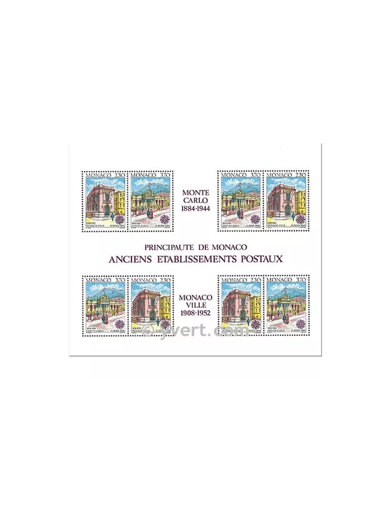n° 49 - Timbre Monaco Bloc et feuillets