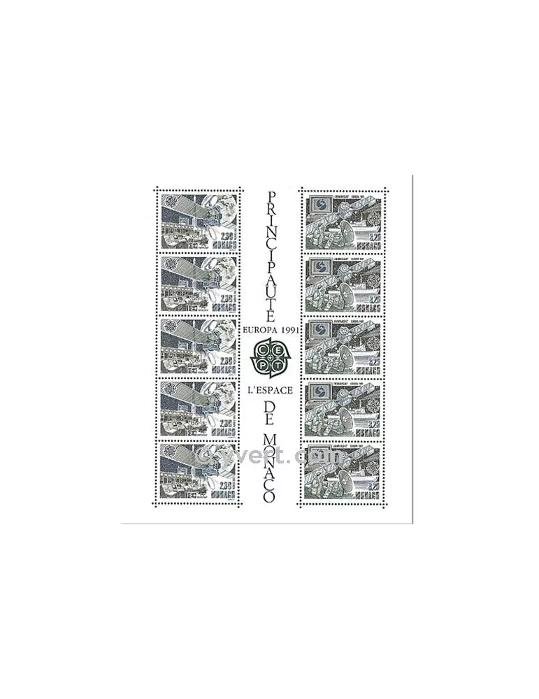 n° 52 - Timbre Monaco Bloc et feuillets