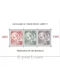 n° 53 - Timbre Monaco Bloc et feuillets