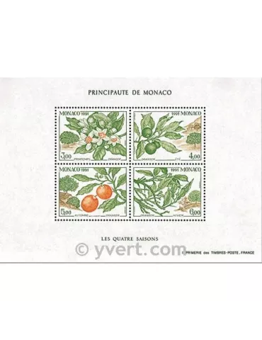 n° 54 - Timbre Monaco Bloc et feuillets