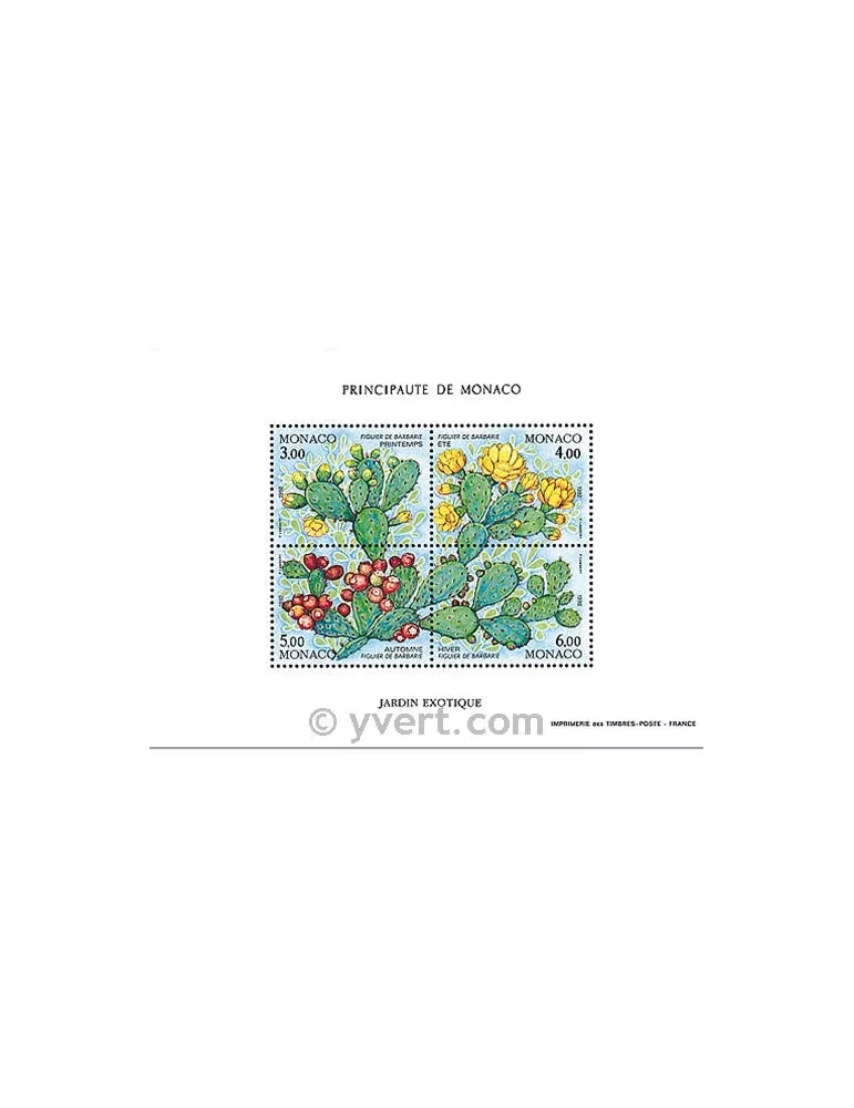 n° 55 - Timbre Monaco Bloc et feuillets