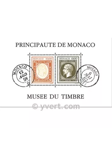 n° 58 - Timbre Monaco Bloc et feuillets