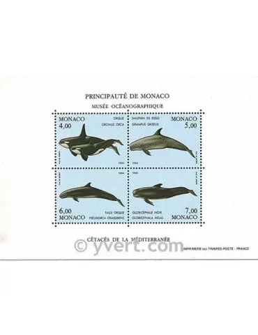 n° 64 - Timbre Monaco Bloc et feuillets