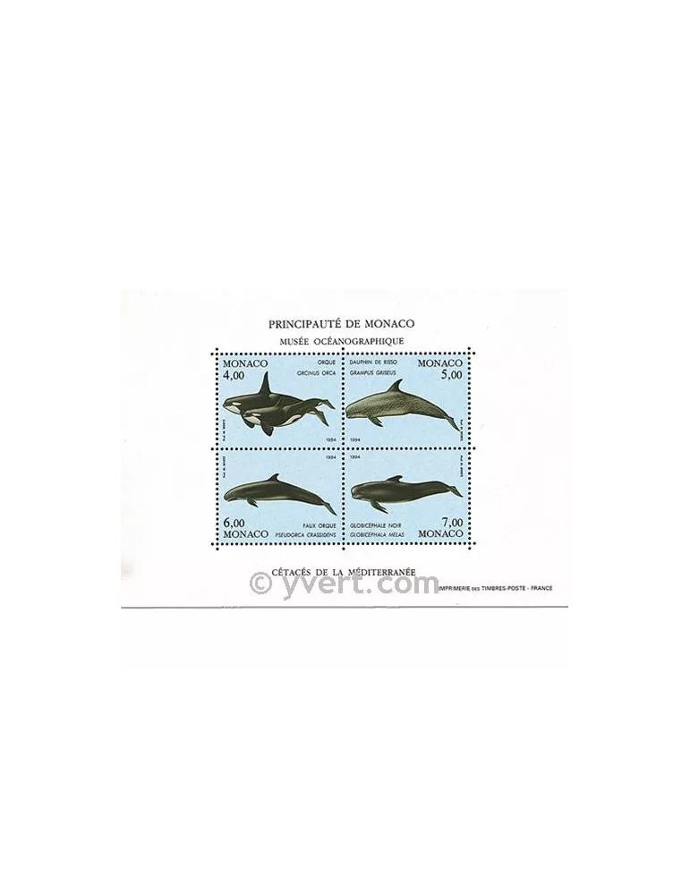 n° 64 - Timbre Monaco Bloc et feuillets