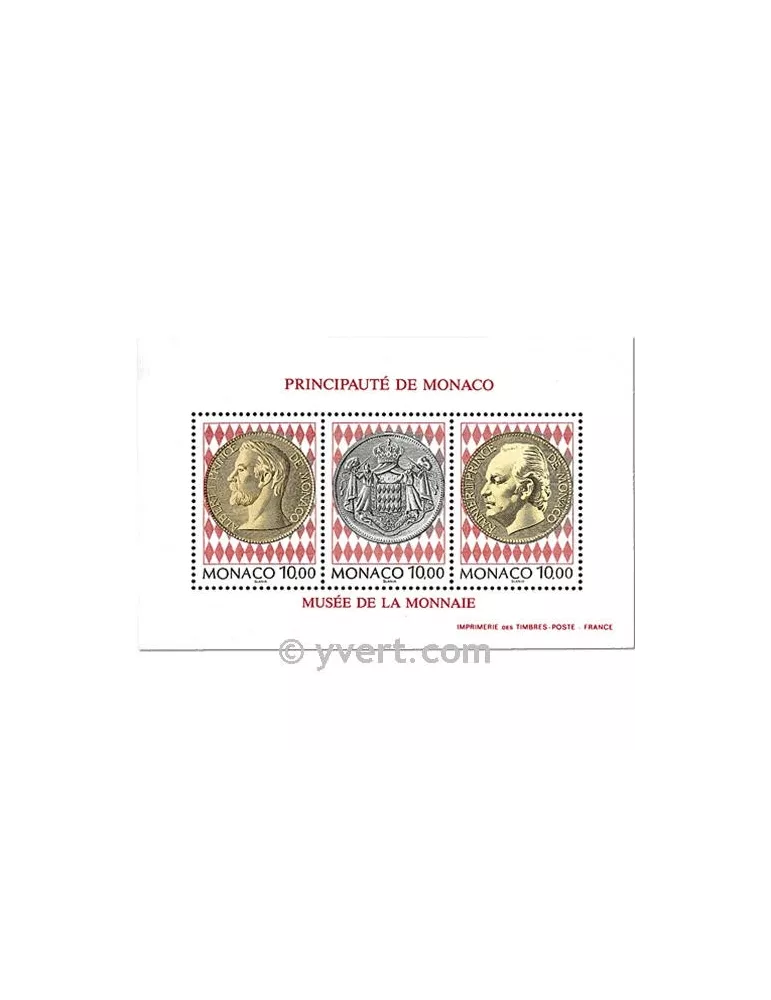 n° 66 - Timbre Monaco Bloc et feuillets