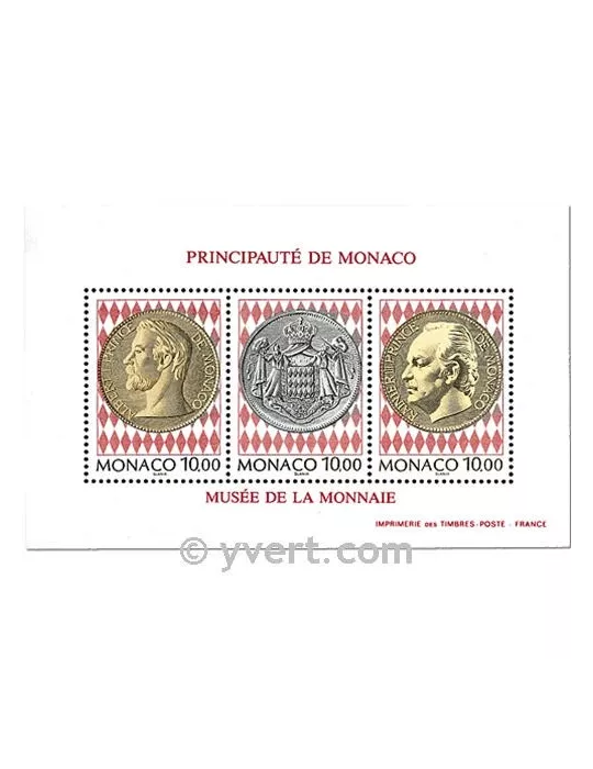n° 66 - Timbre Monaco Bloc et feuillets