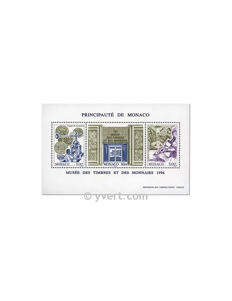 n° 73 - Timbre Monaco Bloc et feuillets